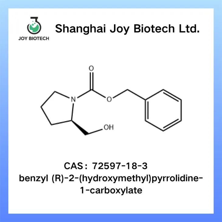 (R) -2-(hidroximetil)pirrolidina-1-carboxilato de bencilo NO CAS 72597-18-3