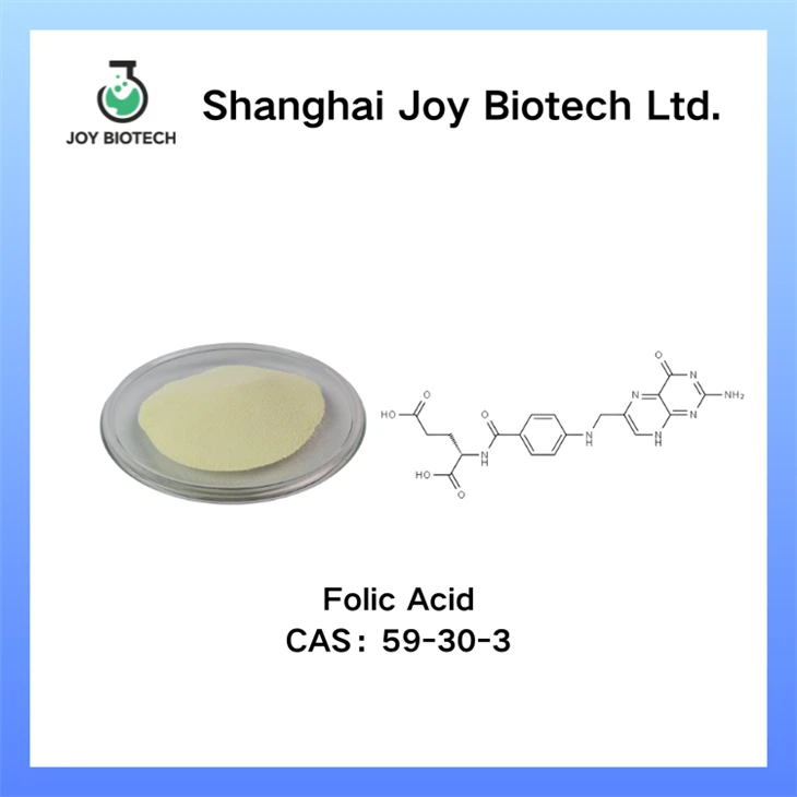Folic Acid CAS NO 59-30-3
