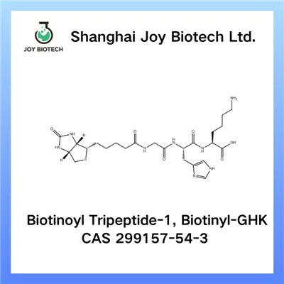 Biotinoil tripéptido-1, biotinil-ghk CAS 299157-54-3