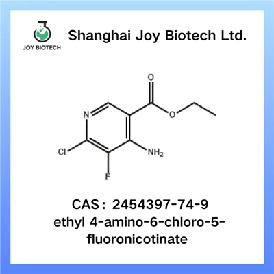 4-amino-6-cloro-5-fluoronicotinato de etilo NO CAS 2454397-74-9